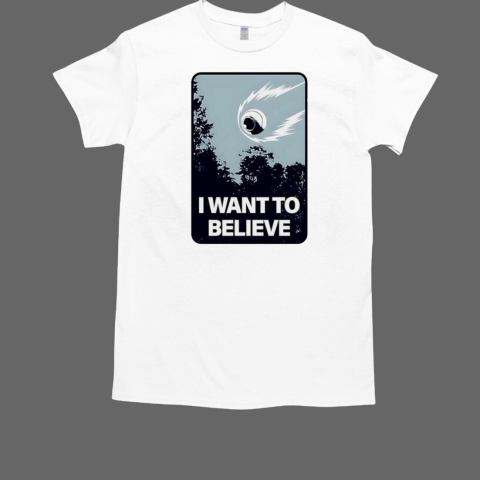 Saiyan Space Pod Dragon Ball I want to believe  Classic Men's T-shirt