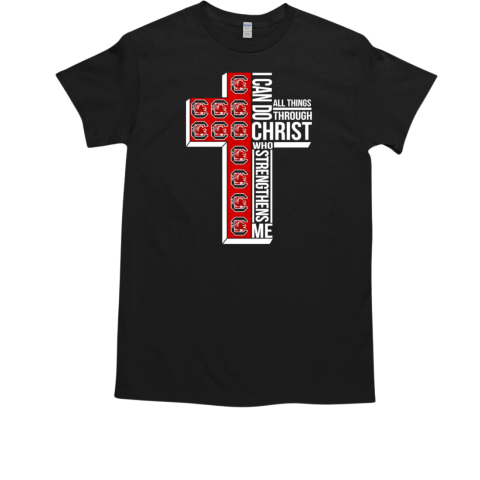 South Carolina Gamecocks I can do all things through christ who strengthens me  Classic Men's T-shirt