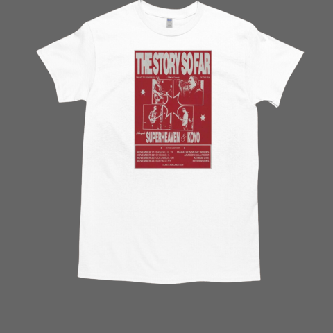 The Story So Far The USA Tour November 2024  Classic Men's T-shirt