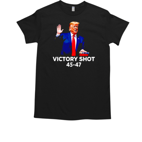 Trump Victory Shot 45 47  Classic Men's T-shirt