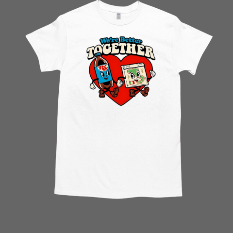 Valentines We're Better Together Rc  Classic Men's T-shirt