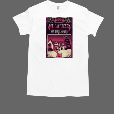 Hawthorne Heights The Brightside In Dayton OH December 13 2024 T-Shirt