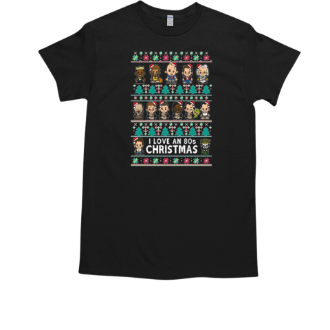 I Love An 80s Christmas Jumper  Classic Men's T-shirt