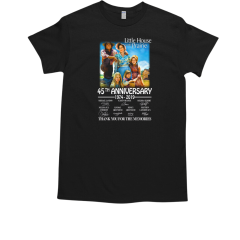 Little House On The Prairie 45th Anniversary Thank You For The Memories  Classic Men's T-shirt