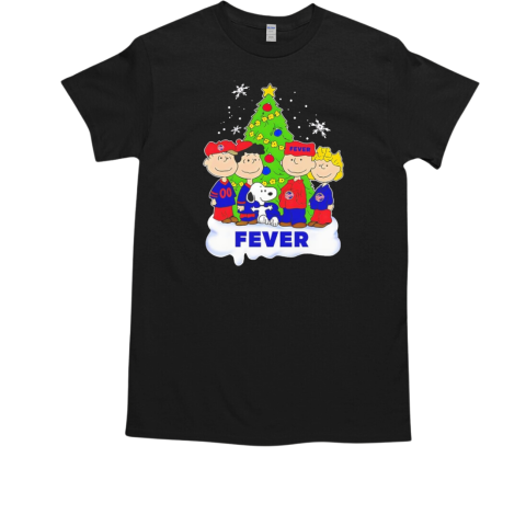 Lovers Indiana Fever Snoopy x friends Merry Christmas  Classic Men's T-shirt