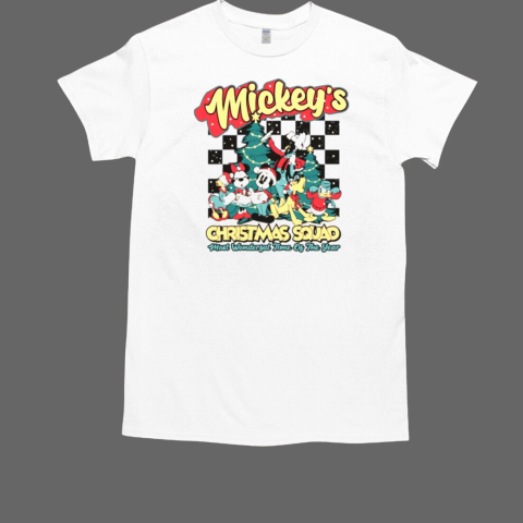 Mickey's Christmas Squad  Classic Men's T-shirt