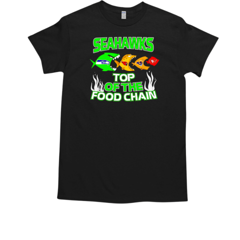 Seattle Seahawks top of the food chain  Classic Men's T-shirt