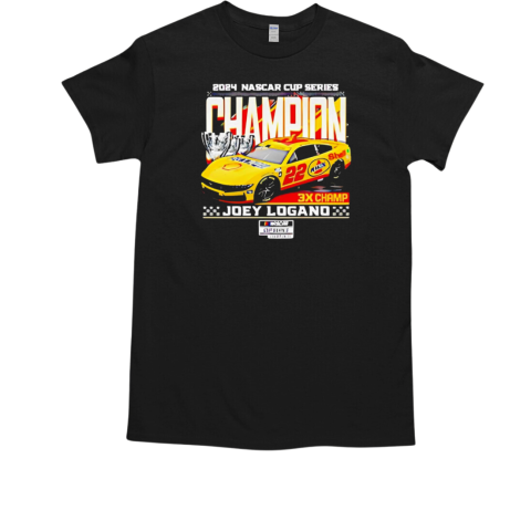 Team Penske Joey Logano Three Time NASCAR Cup Series Champion Car  Classic Men's T-shirt