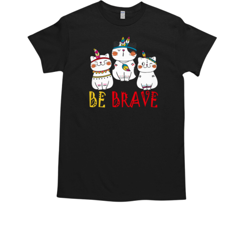 Cat Be brave  Classic Men's T-shirt