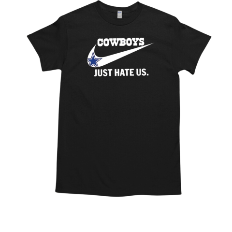 Dallas Cowboys just hate us nike logo  Classic Men's T-shirt