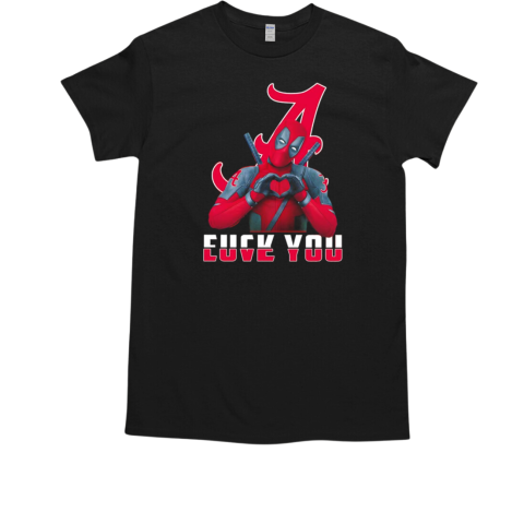 Deadpool fuck you love you Alabama Crimson Tide  Classic Men's T-shirt