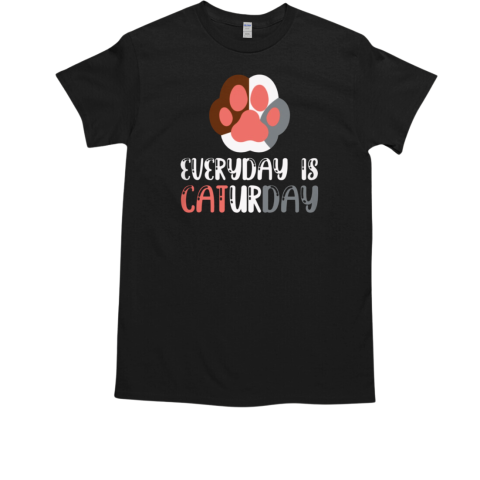 Everyday Is Caturday  Classic Men's T-shirt