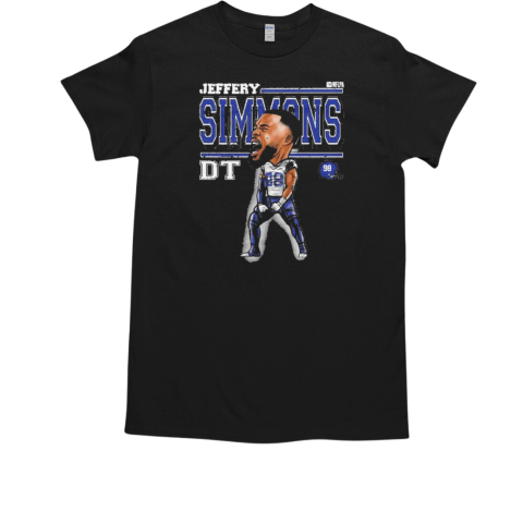 Jeffery Simmons Tennessee Titans DT Cartoon  Classic Men's T-shirt