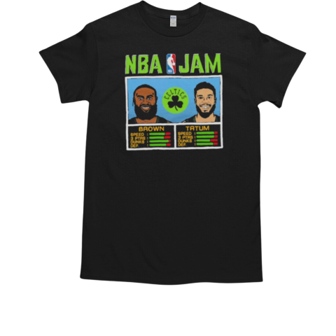 NBA Jam Celtics City Brown And Tatum  Classic Men's T-shirt