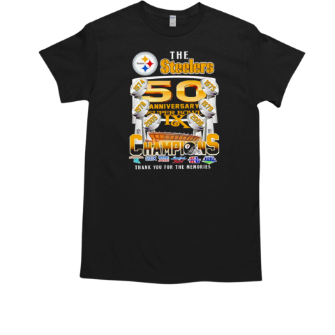 The Steelers Champions 50th Anniversary 1974 2024 thank you  Classic Men's T-shirt