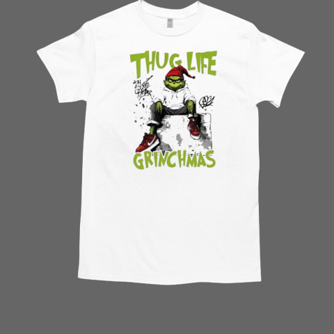 Thug Life Grinch Christmas Friends  Classic Men's T-shirt