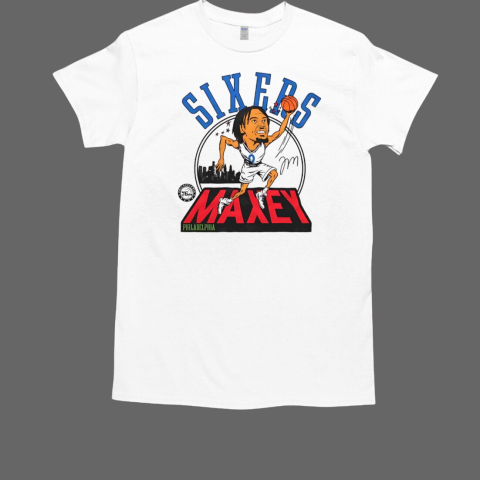 Anthony Edwards Philadelphia 76ers caricature signature  Classic Men's T-shirt