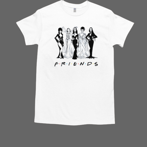 Bride of Frankenstein Lily Munster Elvira Morticia Addams Friends  Classic Men's T-shirt