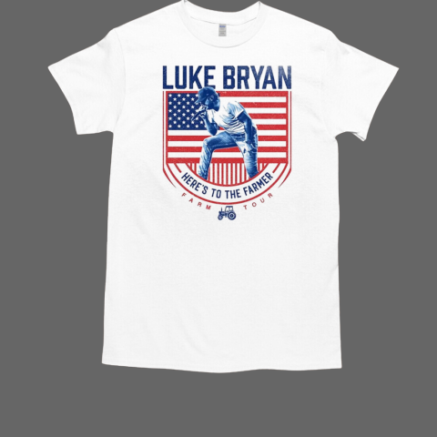 Luke Bryan Luke Bryan Here's To The Farmer Attractive  Classic Men's T-shirt