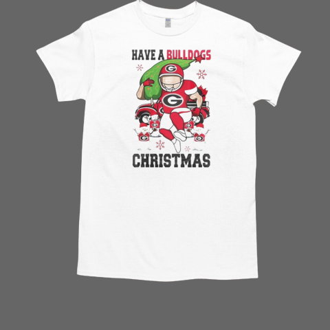 Have A Bulldogs Bring Christmas Tree 2024 T-Shirt