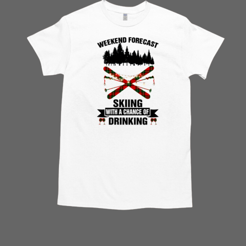 SKIING WEEKEND FORECAST T-Shirt