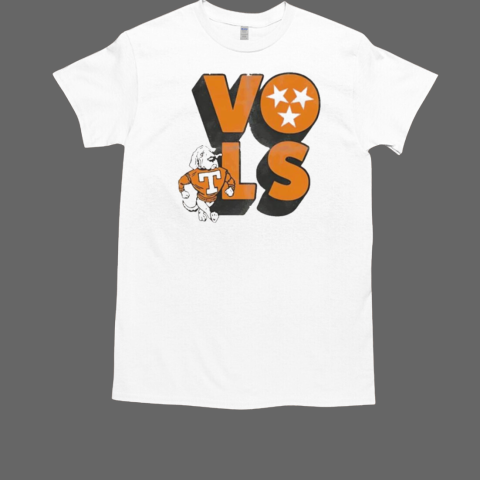 Tennessee Volunteers Vault Strutting Smoke Mascot T-Shirt