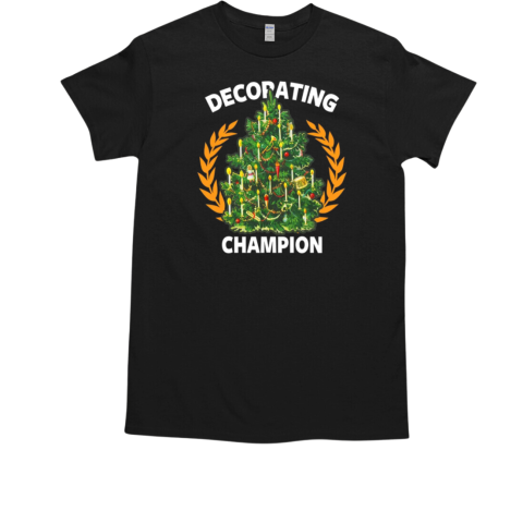 Christmas Tree Decorating Champion T-Shirt