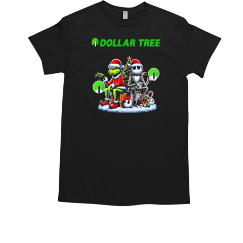 Grinch And Jack Skellington Dollar Tree Christmas T-Shirt