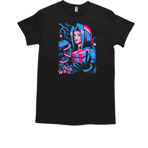 Sephiroth holidays pixel T-Shirt