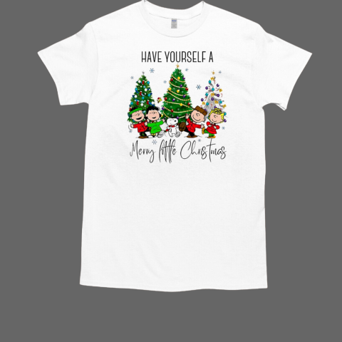 Snoopy and friends have yourself a merry little Christmas T-Shirt