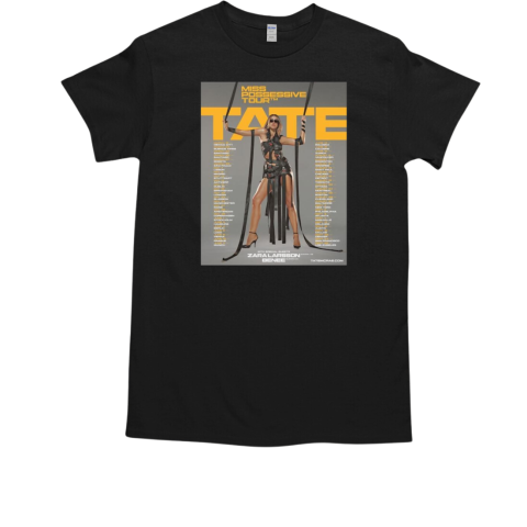 Tate McRae Miss Possessive Tour Dates 2025 T-Shirt