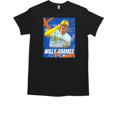 Welcome to Houston Willy Adames Milwaukee Brewers poster T-Shirt