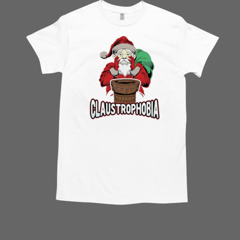 Santa Claus Claustrophobia Christmas T-Shirt