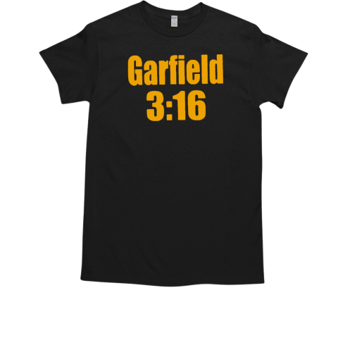 Garfield 3 16 Fuck Mondays Eat Lasagna T-Shirt