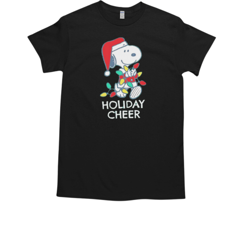 Holiday Cheer Snoopy Christmas T-Shirt