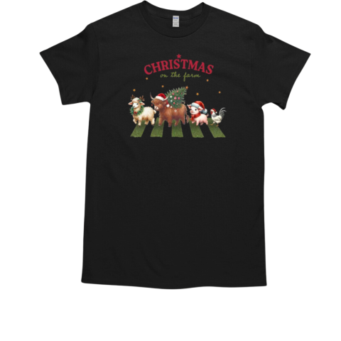 Christmas on the farm T-Shirt