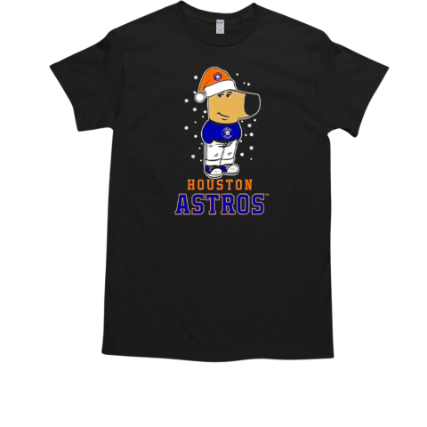 Houston Astros just a chill guy chill with Christmas T-Shirt