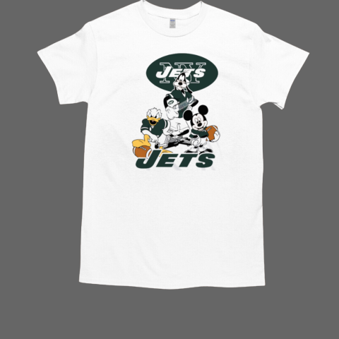 Mickey Pluto Donald New York Jets T-Shirt