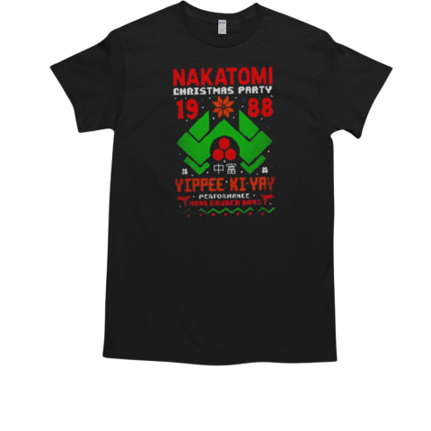 Nakatomi Corporation Christmas Party 1988 Yipee Ki Yay T-Shirt