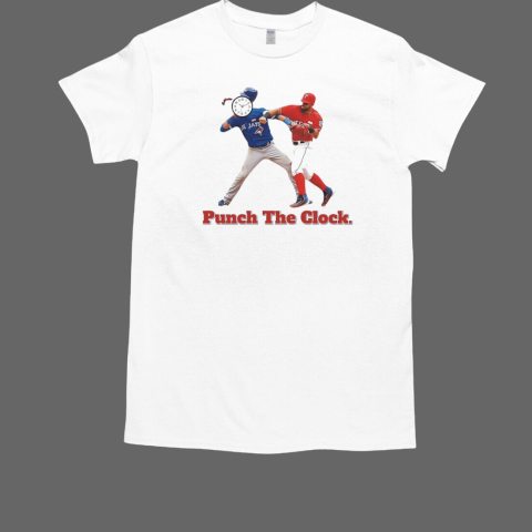 Punch the clock Rangers vs Blue Jays T-Shirt