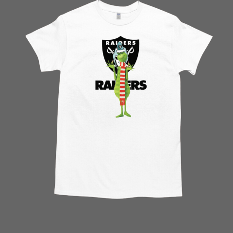 The Grinch Las Vegas Raiders Graphic T-Shirt