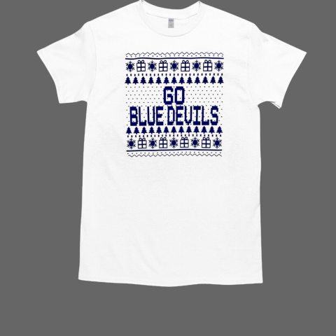 Go Blue Devils Christmas T-Shirt