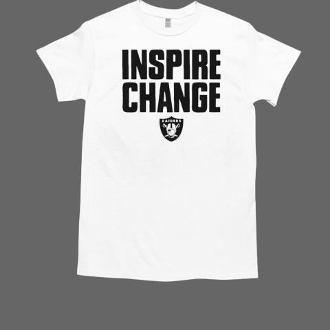 Las Vegas Raiders 2024 inspire change T-Shirt