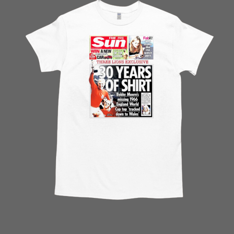 Bobby Moore's Missing 1966 England World Cup T-Shirt