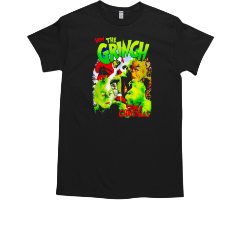 Dr. Seuss' The Grinch How the Grinch Stole Christmas graphic T-Shirt