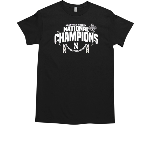 Northwestern Wildcats 2024 NCAA Field Hockey National Champions T-Shirt