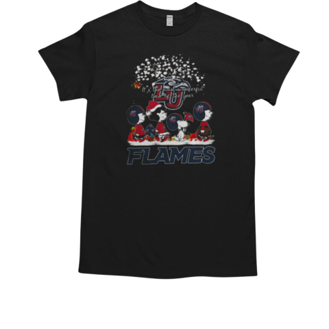 Peanuts Liberty Flames It's The Most Wonderful Time Of The Year Winter T-Shirt