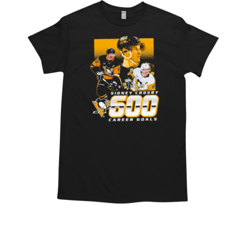 Sidney Crosby Pittsburgh Penguins 600 Career Goals T-Shirt