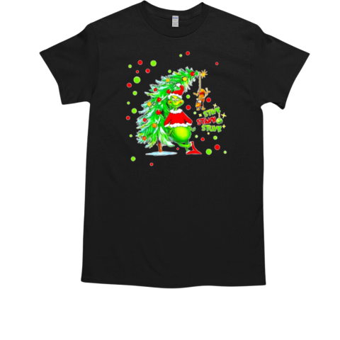 Stink stank stunk Grinch Christmas tree T-Shirt