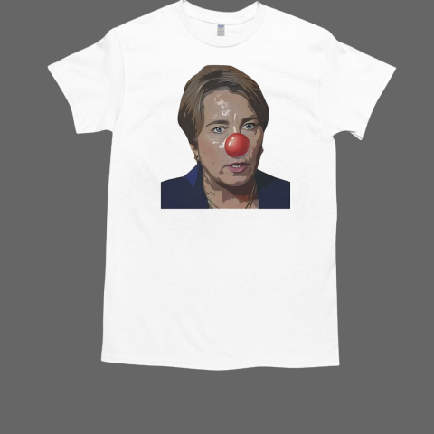 Maura Healey cartoon clown nose T-Shirt